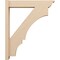 Ekena Millwork 6-in W x 30-in D x 36-in H Balboa Trad Rough Cedar Woodgrain TimberThane Outlooker, Primed Tan OUTUR060X30X36BOA04RCPR - alternate 2